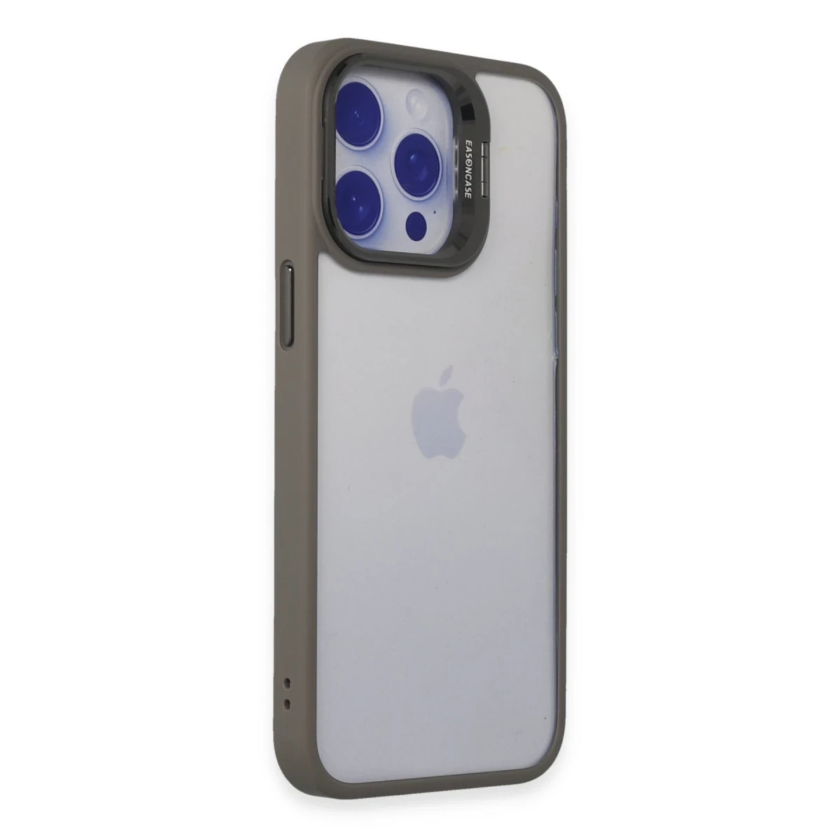 Joko Apple iPhone 15 Pro Max Kılıf Roblox Lens Standlı Kapak - Titan Gri