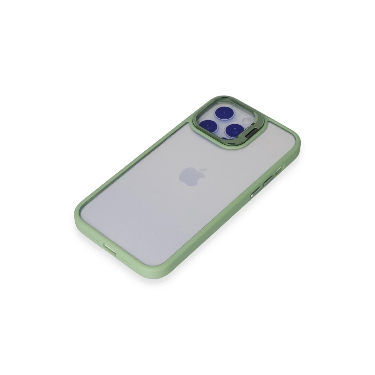 Joko Apple iPhone 15 Pro Max Kılıf Roblox Lens Standlı Kapak - Yeşil