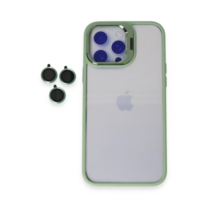 Joko Apple iPhone 15 Pro Max Kılıf Roblox Lens Standlı Kapak - Yeşil