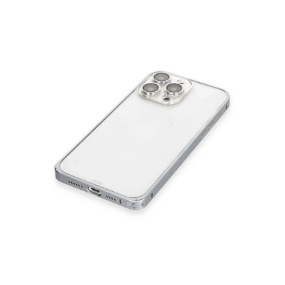 Joko Apple iPhone 15 Pro Max Metal Bumper Mat Kapak - Gri