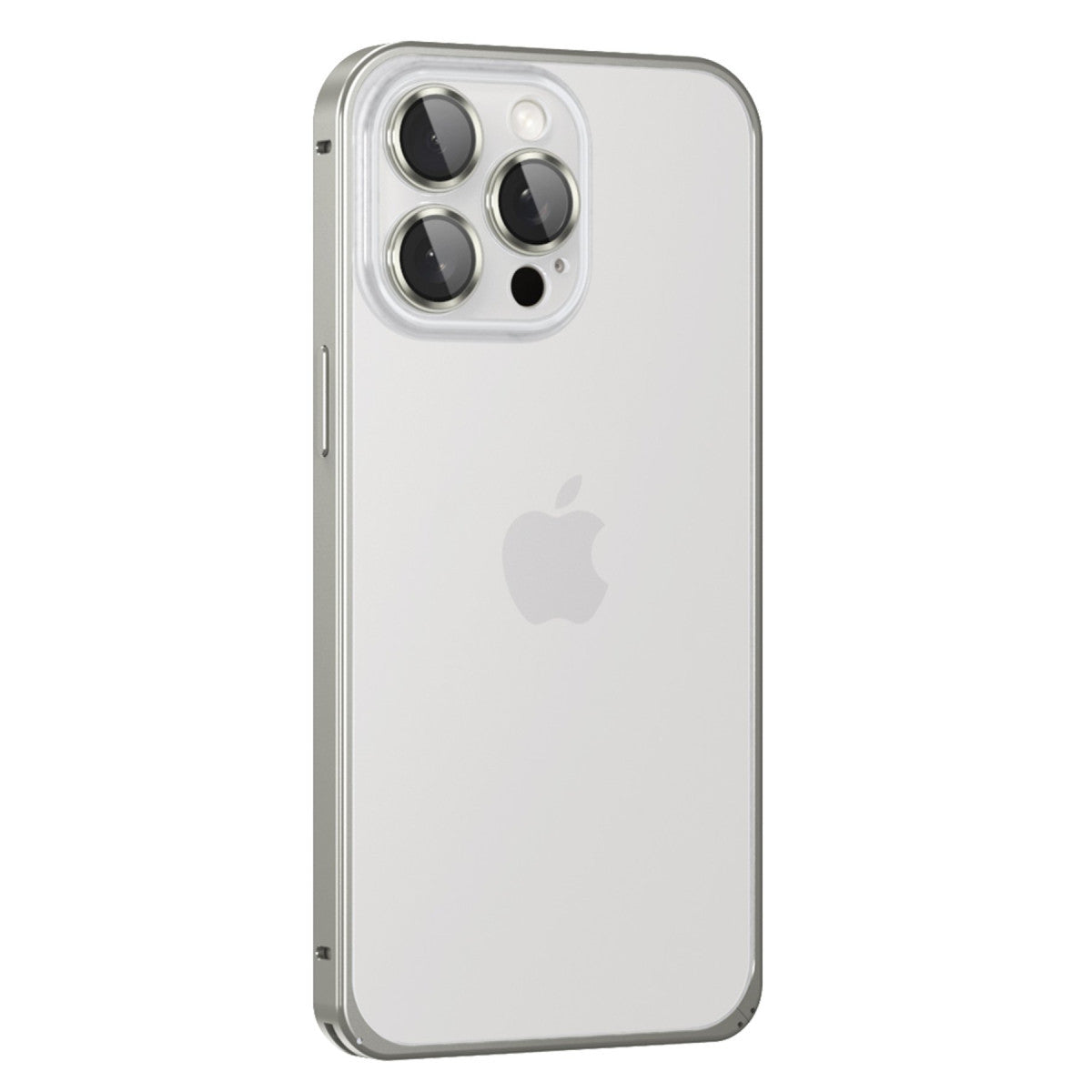Joko Apple iPhone 15 Pro Max Metal Bumper Mat Kapak