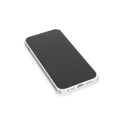 Joko Apple iPhone 15 Pro Max Metal Bumper Mat Kapak - Gümüş