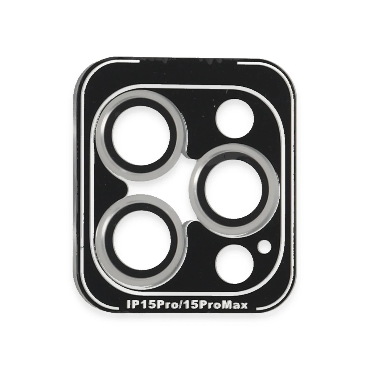 Joko Apple iPhone 15 Pro Max PVD Metal Kamera Lens - Gümüş