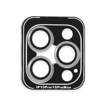 Joko Apple iPhone 15 Pro Max PVD Metal Kamera Lens - Gümüş