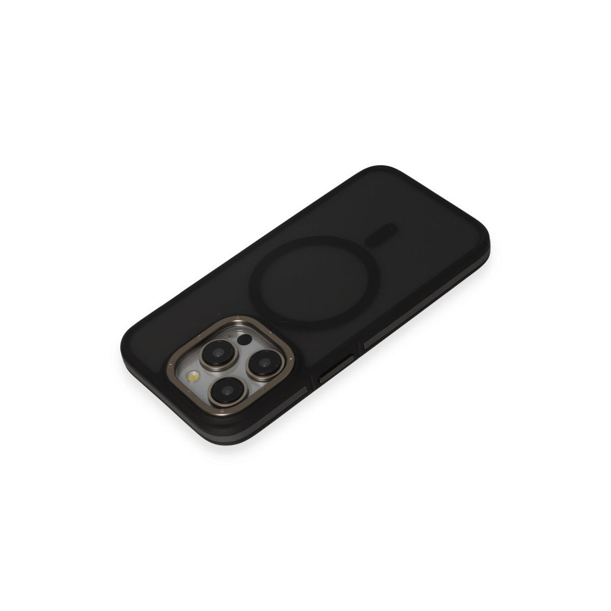 Joko Apple iPhone 15 Pro Max Rocky Magsafe Kapak - Siyah-Kırmızı