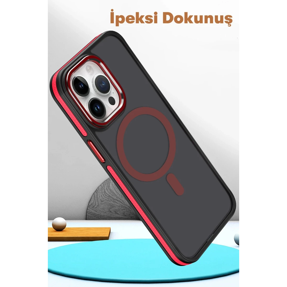 Joko Apple iPhone 15 Pro Max Winner Magsafe Kapak - Gri