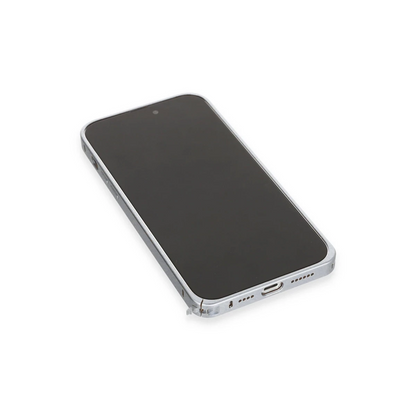 Joko Apple iPhone 15 Pro Metal Bumper Mat Kapak - Gri