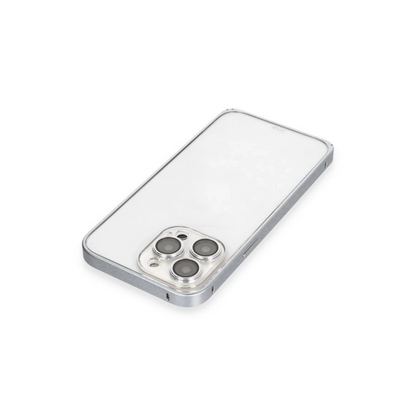 Joko Apple iPhone 15 Pro Metal Bumper Mat Kapak - Gri