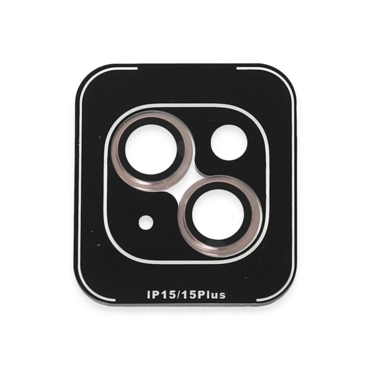 Joko Apple iPhone 15 PVD Metal Kamera Lens - Pembe
