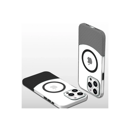 Joko Apple iPhone 16 Carbon Puzzle Magsafe Kapak - Siyah