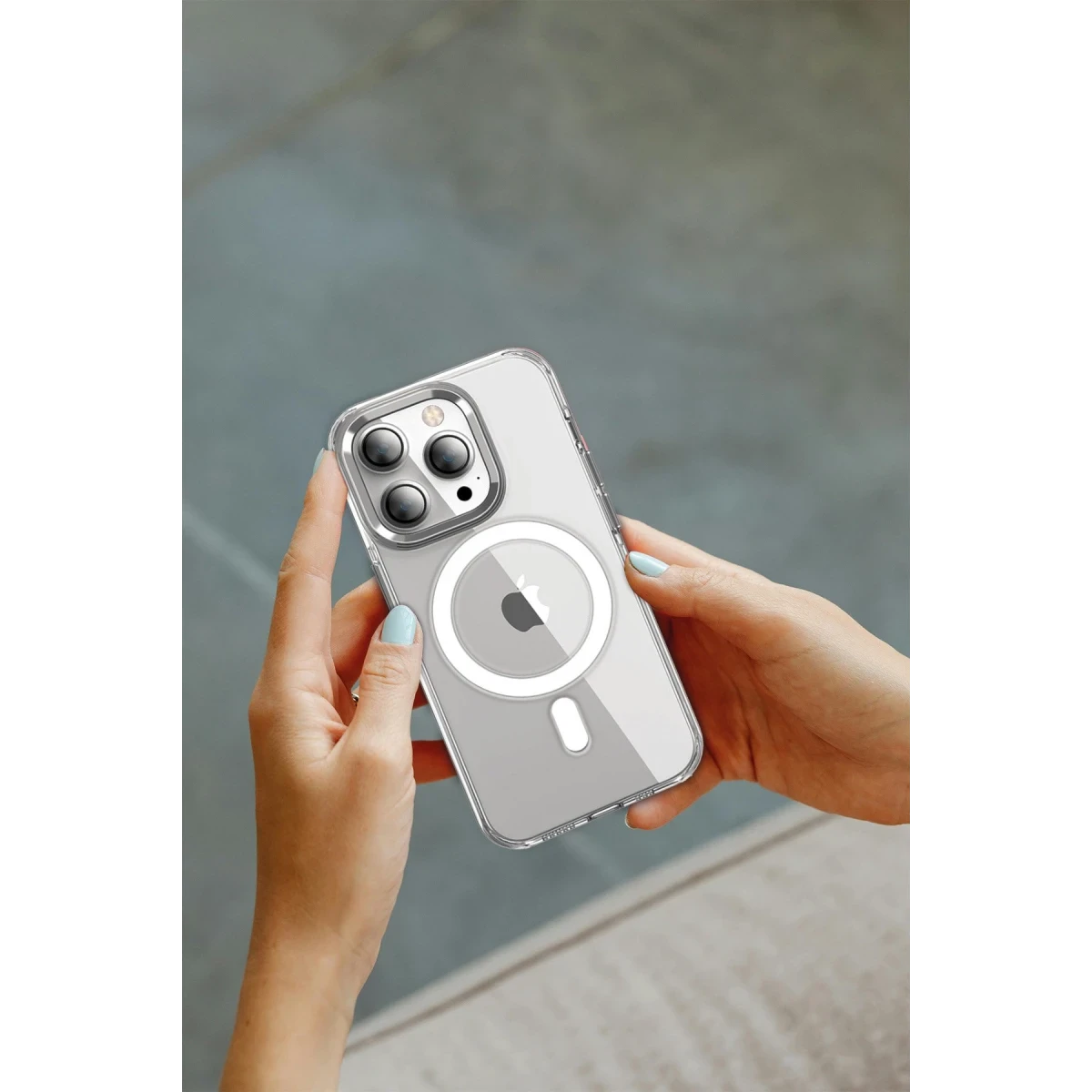 Joko Apple iPhone 16 Crystal Magsafe Kapak - Şeffaf