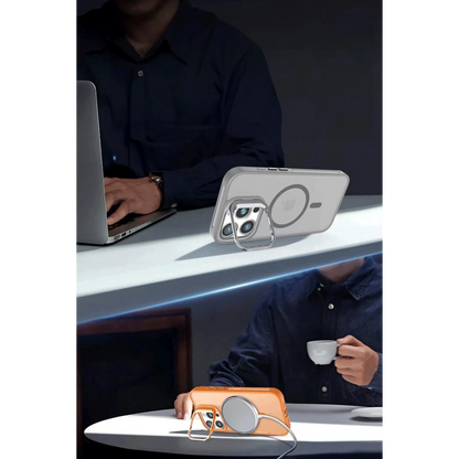Joko Apple iPhone 16 Flet Lens Magsafe Kapak - Koyu Yeşil
