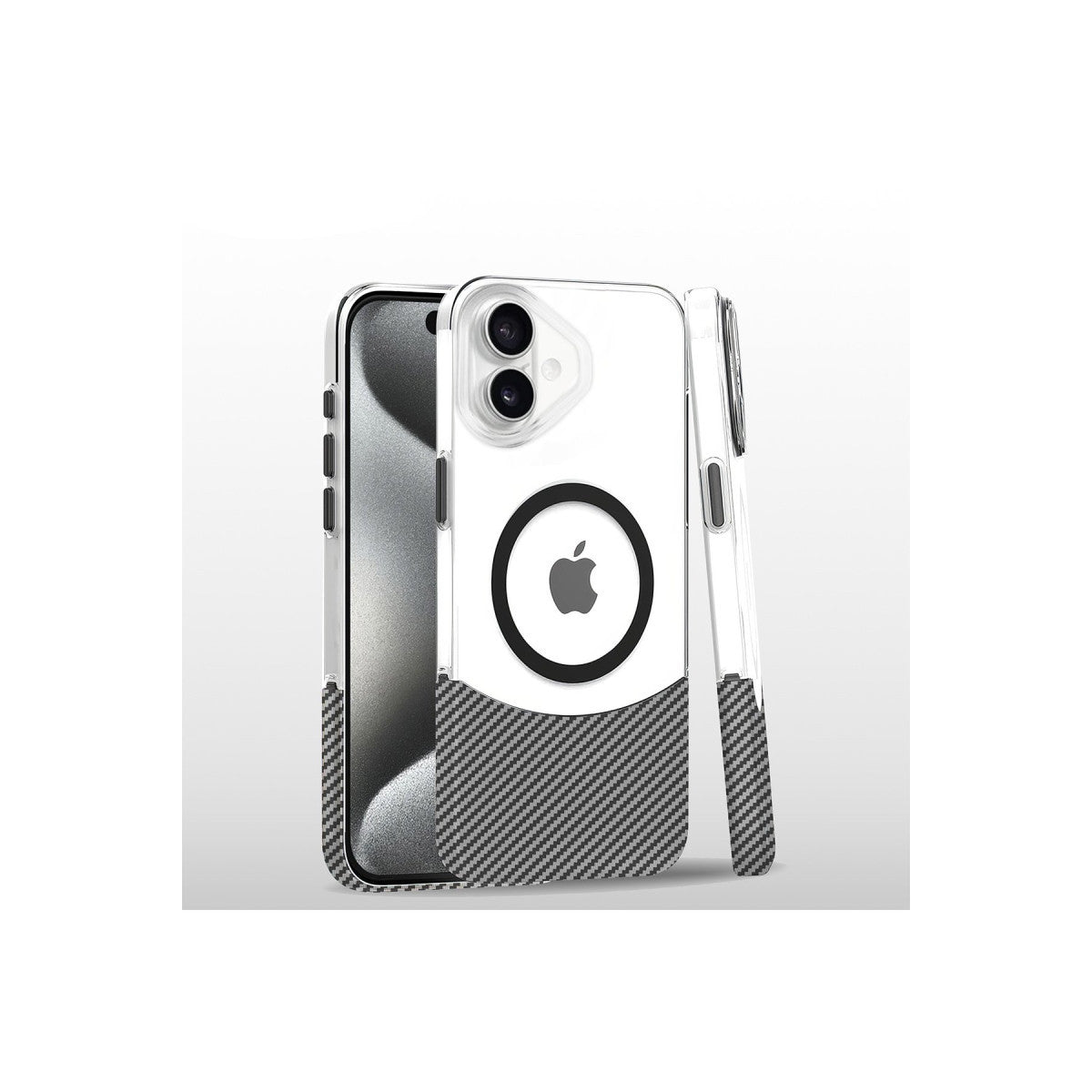 Joko Apple iPhone 16 Plus Carbon Puzzle Magsafe Kapak