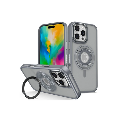 Joko Apple iPhone 16 Pro Banza Magsafe Standlı Kapak - Titan Gri