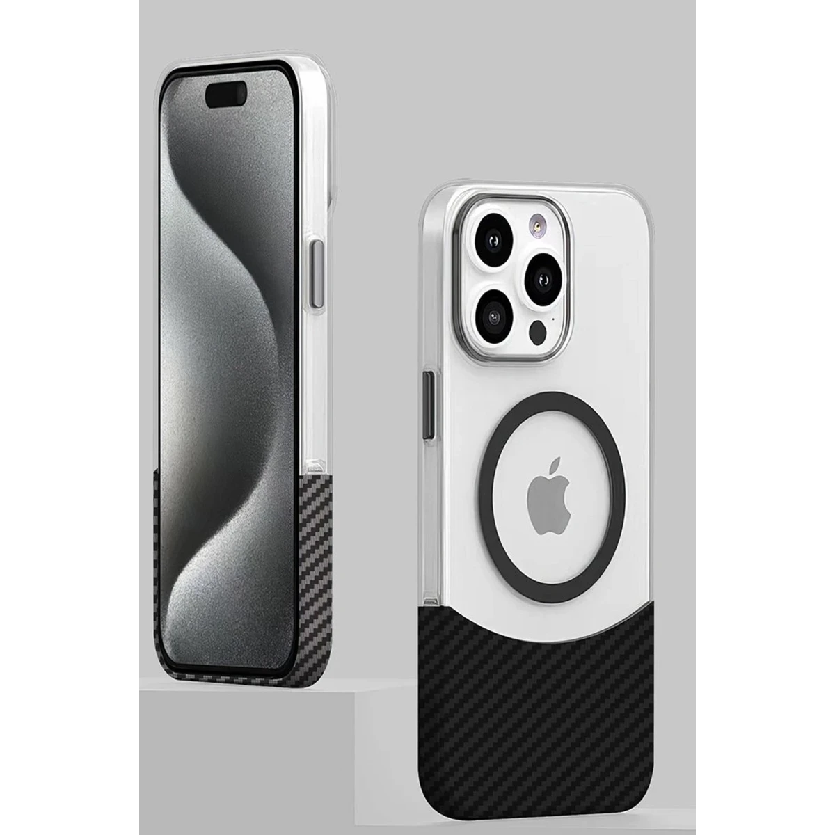 Joko Apple iPhone 16 Pro Carbon Puzzle Magsafe Kapak - Desert