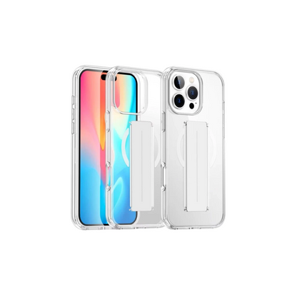 Joko Apple iPhone 16 Pro Kılıf Alfa Magsafe Standlı Kapak - Şeffaf