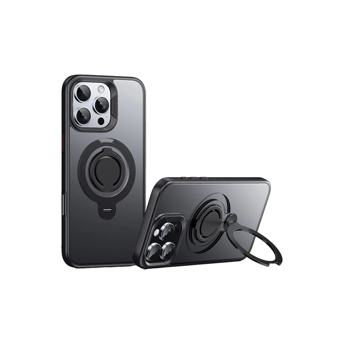 Joko Apple iPhone 16 Pro Max Avatar 360 Dönen Magsafe Kapak - Siyah