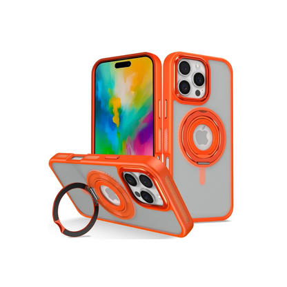 Joko Apple iPhone 16 Pro Max Banza Magsafe Standlı Kapak - Turuncu