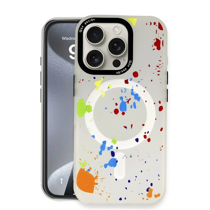 Joko Apple iPhone 16 Pro Max Colorful Magsafe Kapak - Şeffaf