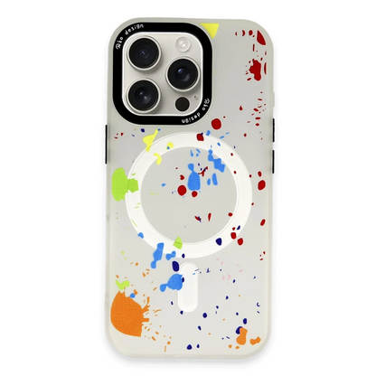 Joko Apple iPhone 16 Pro Max Colorful Magsafe Kapak - Şeffaf