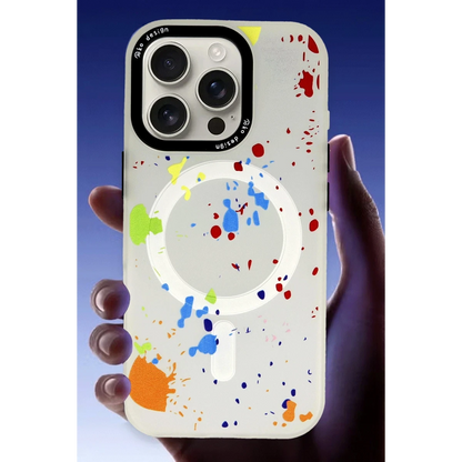 Joko Apple iPhone 16 Pro Max Colorful Magsafe Kapak - Şeffaf