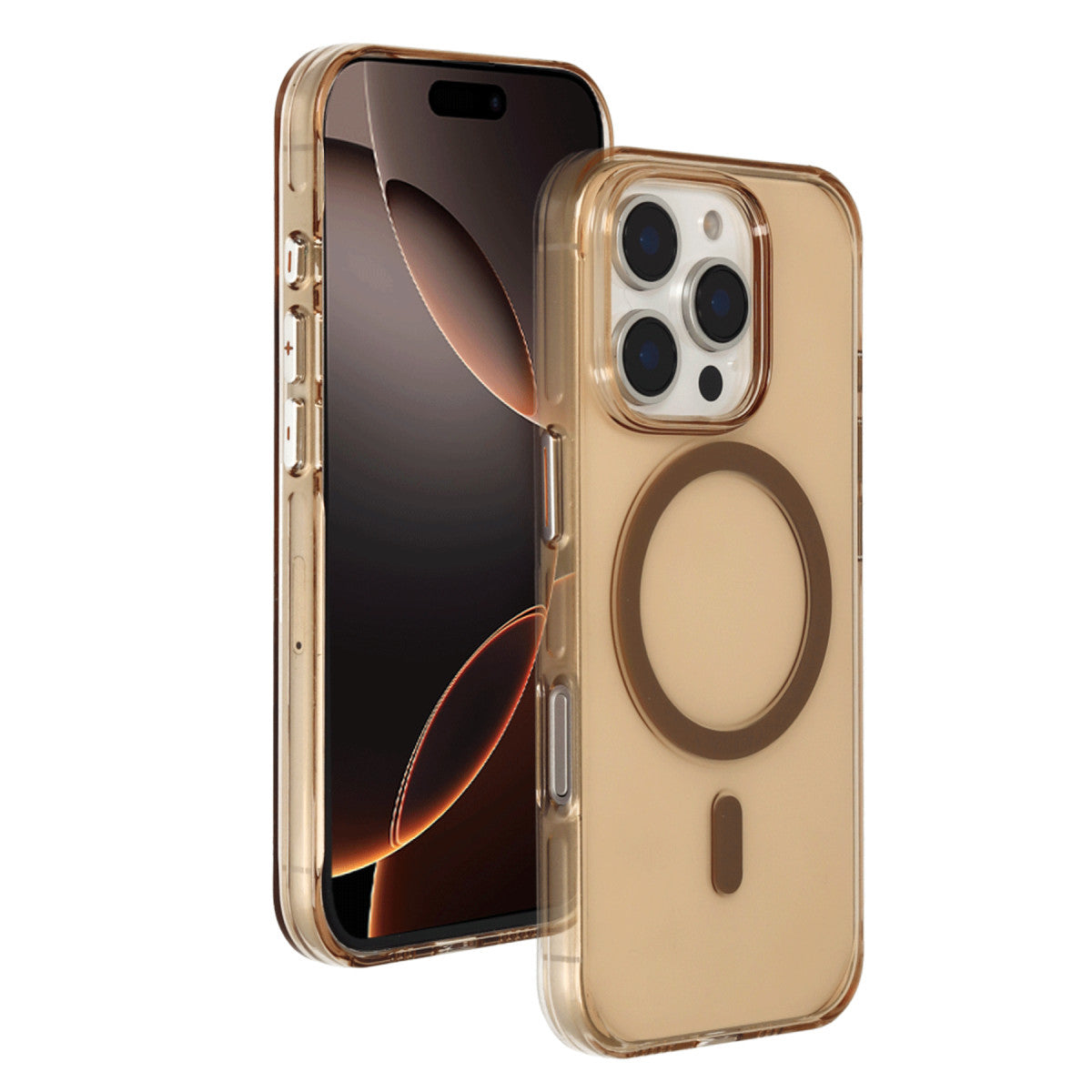 Joko Apple iPhone 16 Pro Max Gleam PC Sert Magsafe Kılıf