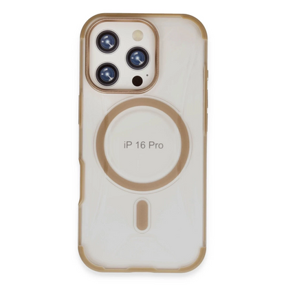 Joko Apple iPhone 16 Pro Max Hilton Magsafe Kapak - Gold