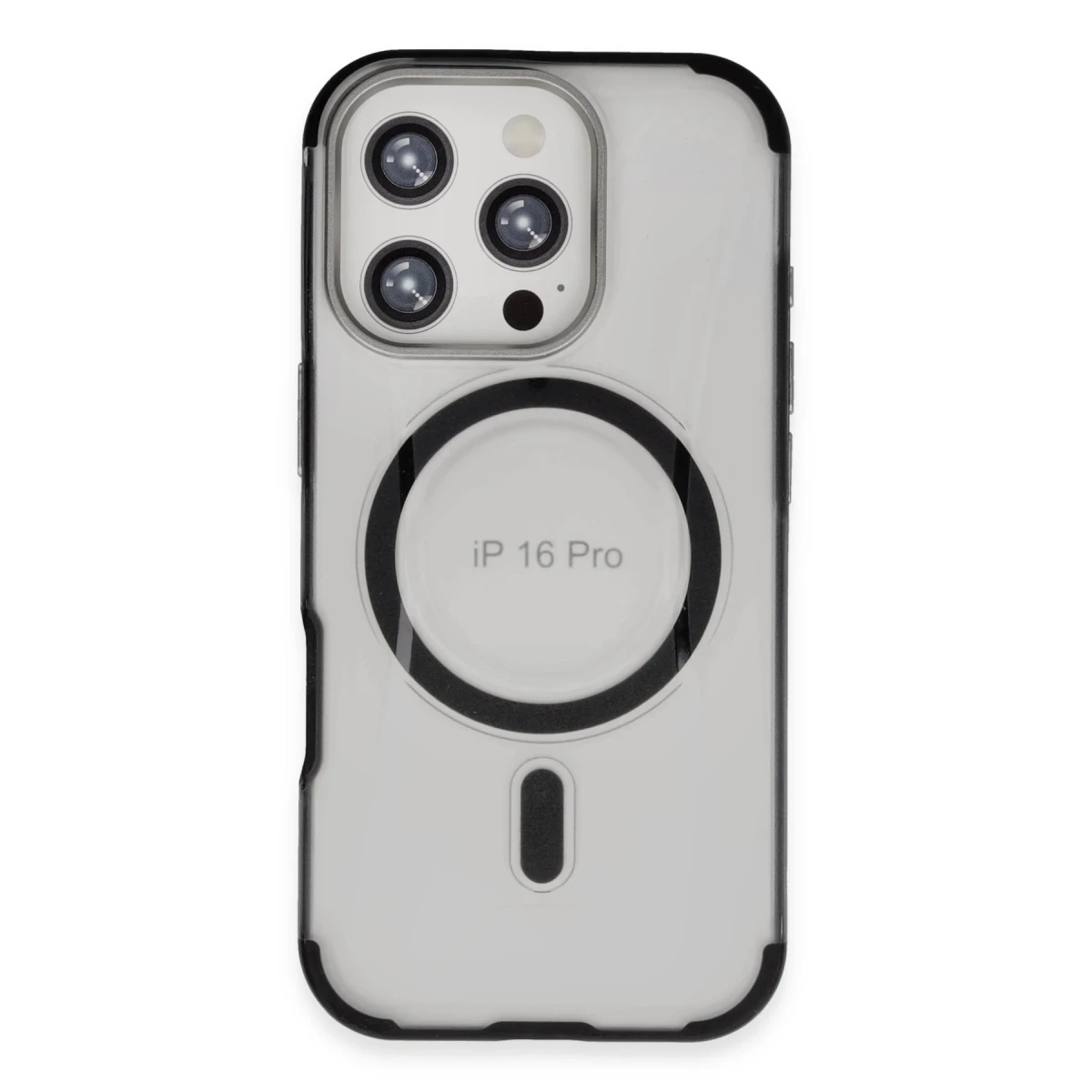 Joko Apple iPhone 16 Pro Max Hilton Magsafe Kapak - Siyah