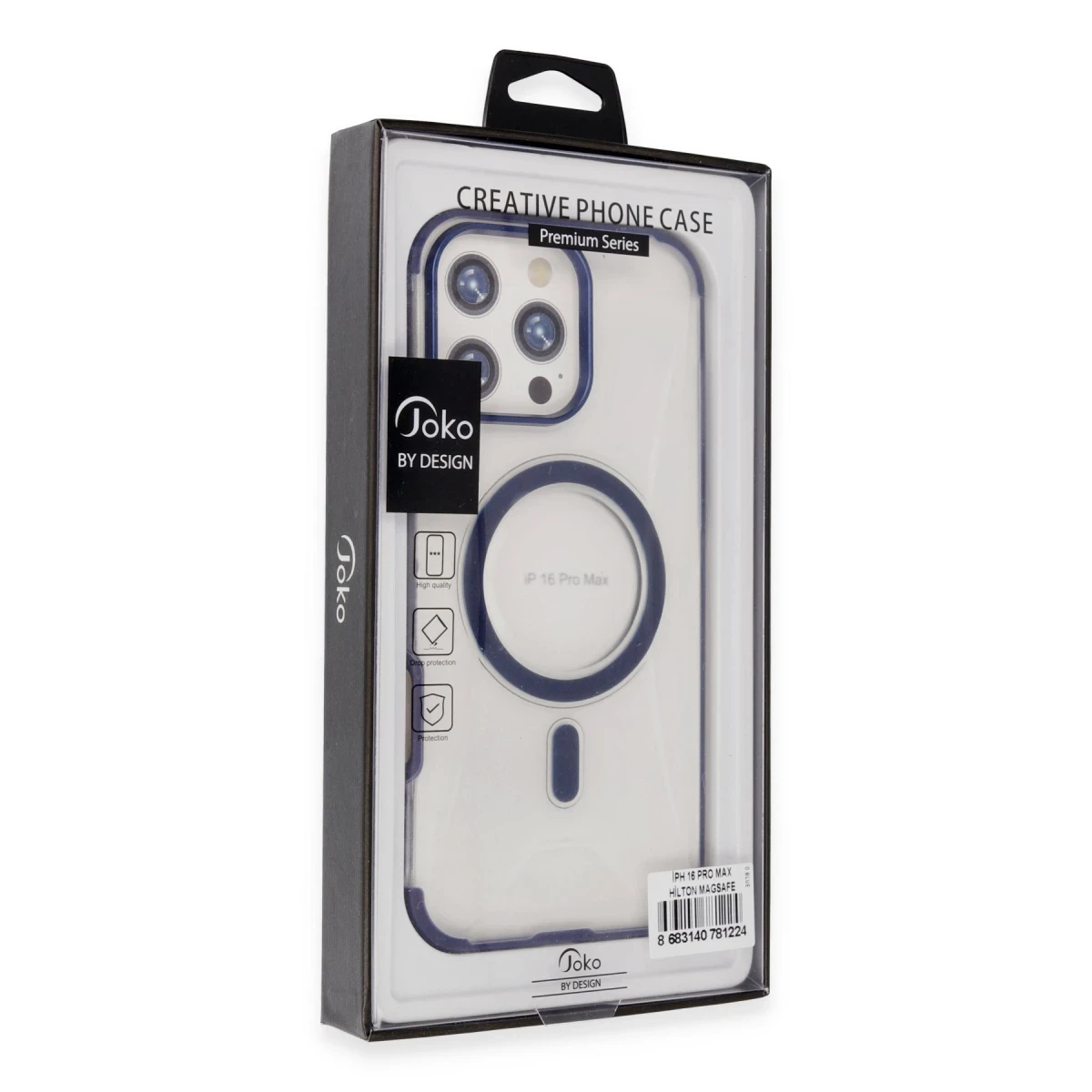 Joko Apple iPhone 16 Pro Max Hilton Magsafe Kapak - Siyah