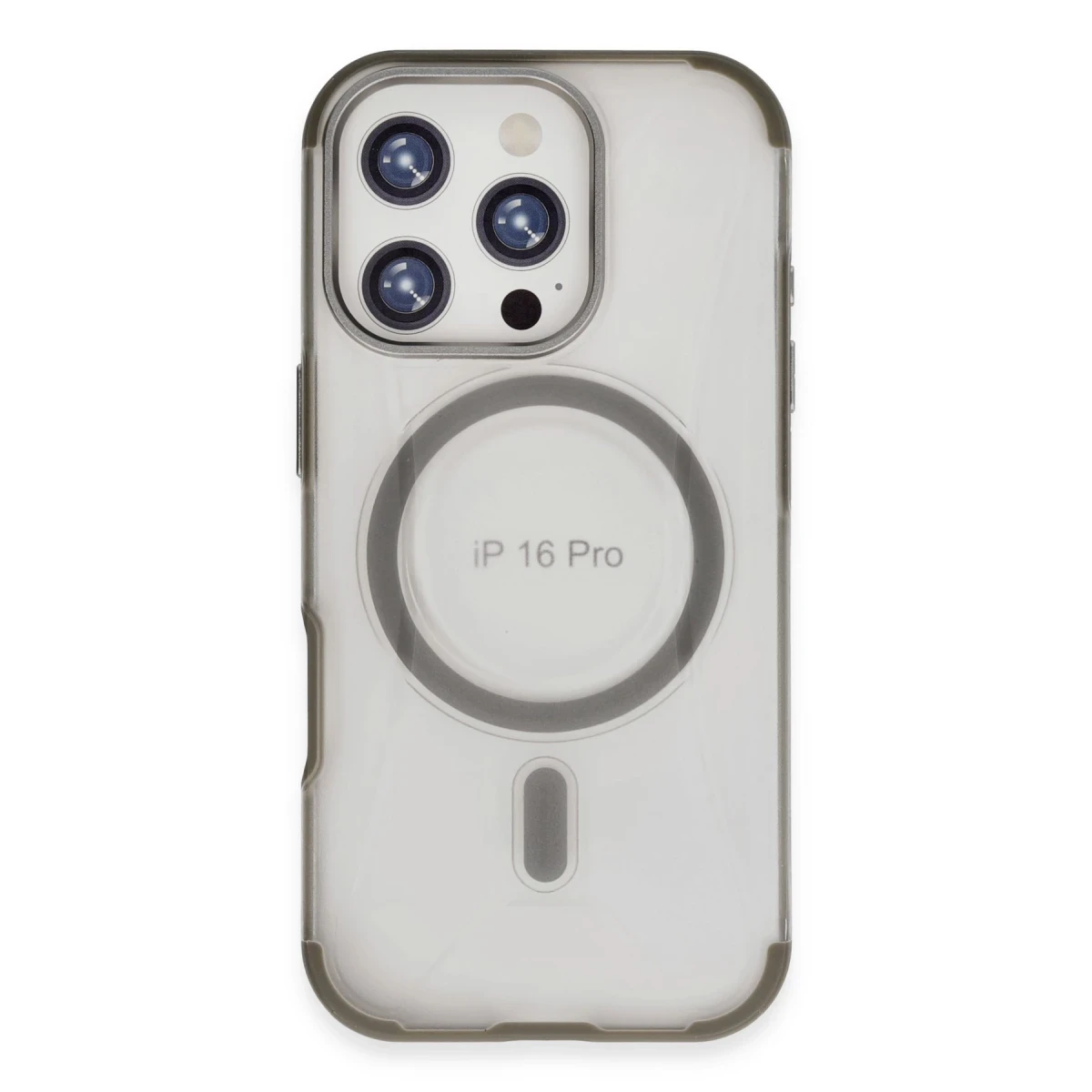 Joko Apple iPhone 16 Pro Max Hilton Magsafe Kapak - Titan Gri