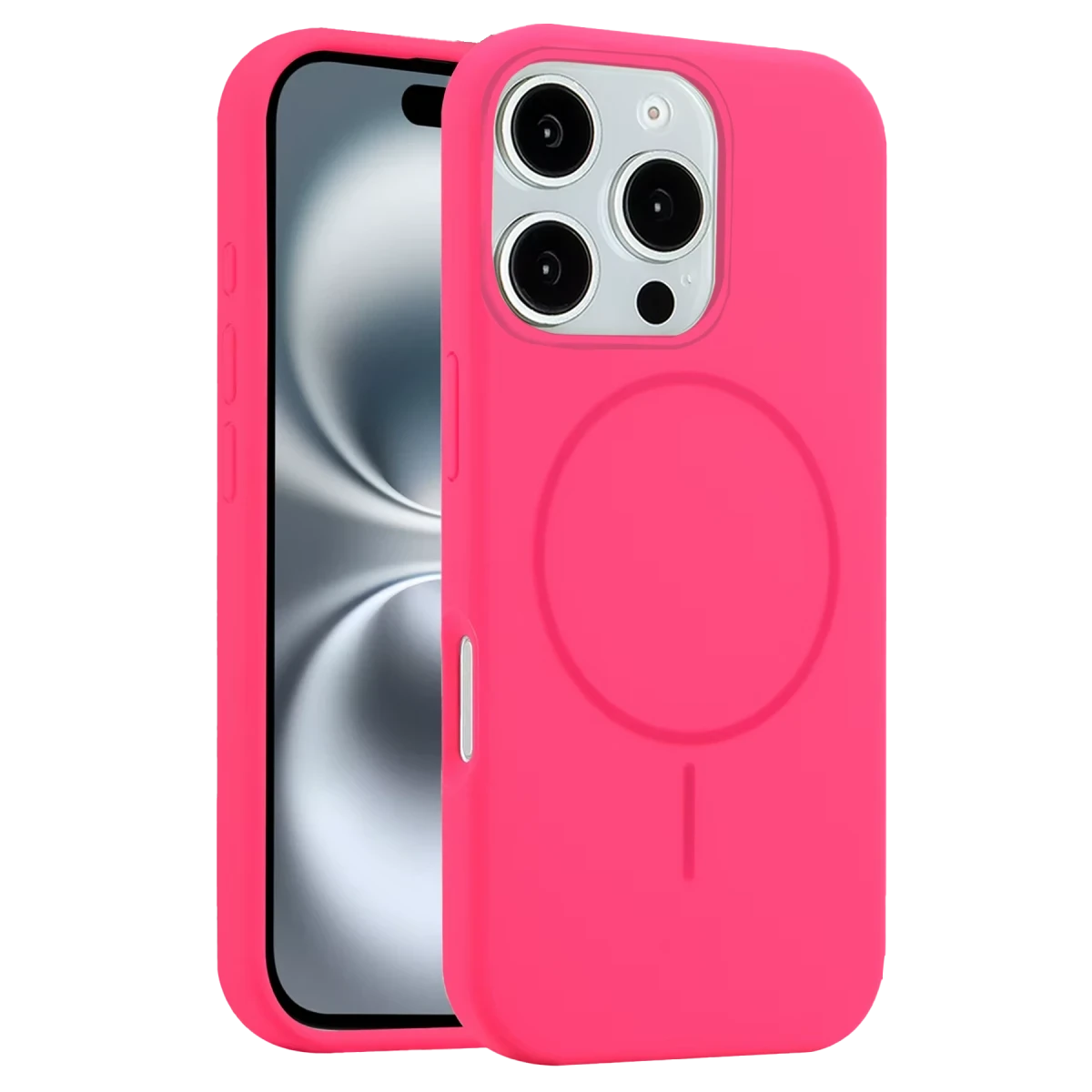 Joko Apple iPhone 16 Pro Max Kılıf Jully Magsafe Kapak - Pembe