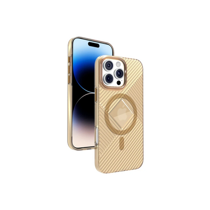 Joko Apple iPhone 16 Pro Stella PC Sert Magsafe Kılıf - Gold