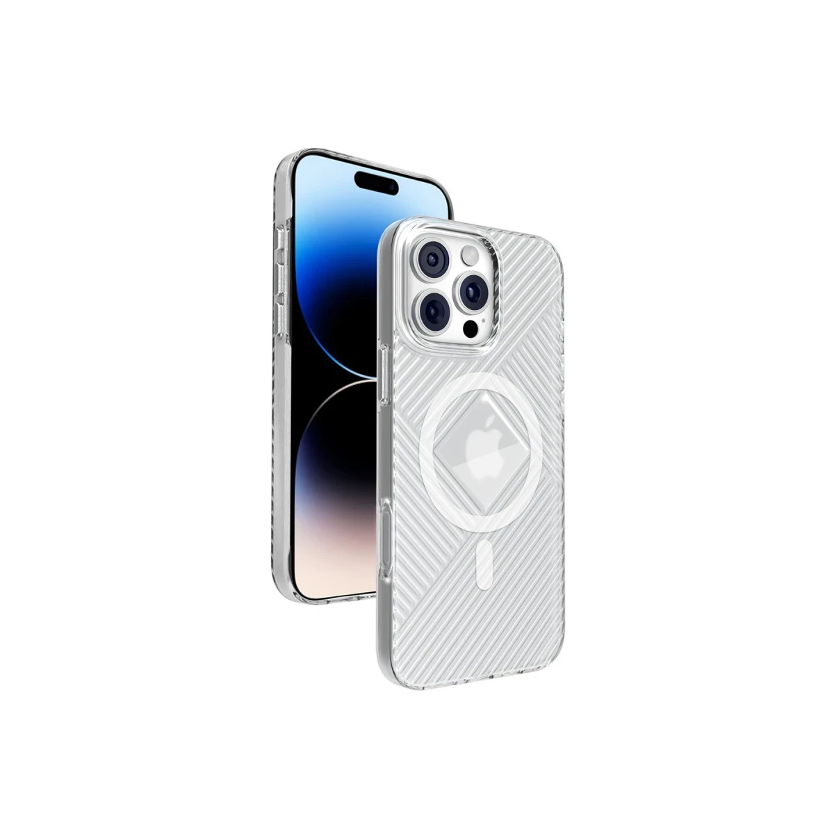 Joko Apple iPhone 16 Pro Stella PC Sert Magsafe Kılıf - Şeffaf