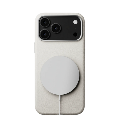 Joko Apple iPhone 17 Pro Max Wonder Deri Magsafe Kapak - Beyaz