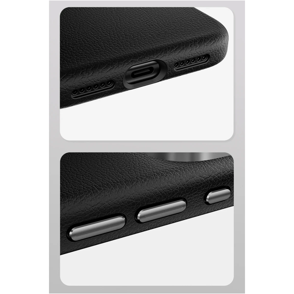 Joko Apple iPhone 17 Pro Max Wonder Deri Magsafe Kapak - Lacivert
