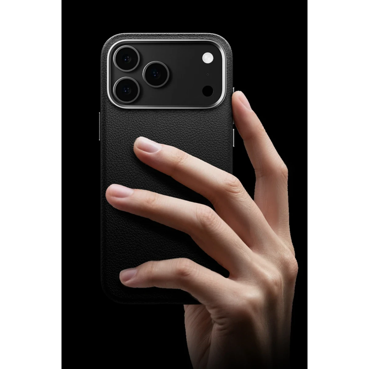 Joko Apple iPhone 17 Pro Max Wonder Deri Magsafe Kapak - Turuncu