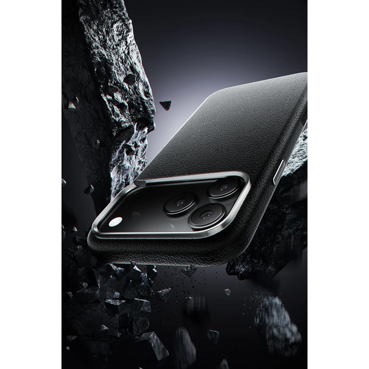 Joko Apple iPhone 17 Pro Max Wonder Deri Magsafe Kapak - Turuncu
