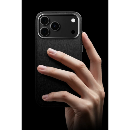 Joko Apple iPhone 17 Pro Wonder Deri Magsafe Kapak - Siyah