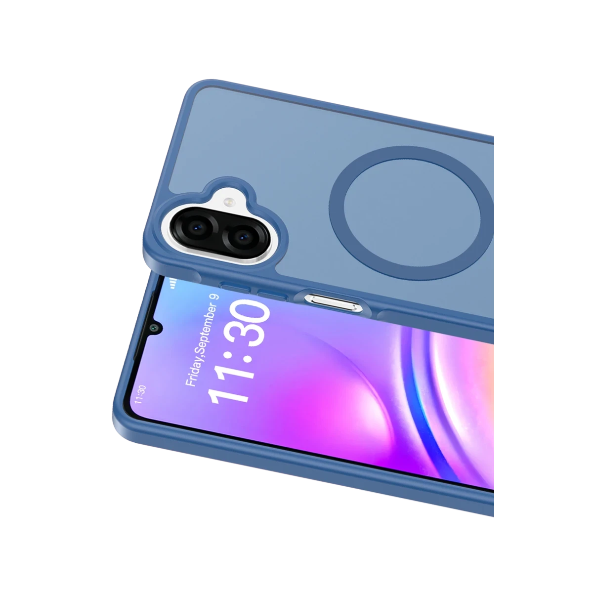 Joko Samsung Galaxy A07 4G Jota Magsafe Kapak - Lacivert