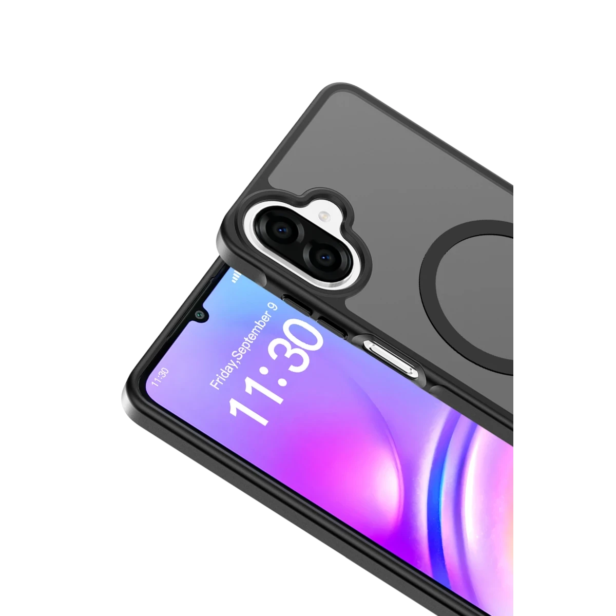 Joko Samsung Galaxy A07 4G Jota Magsafe Kapak - Siyah
