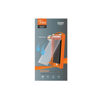 Joko Samsung Galaxy S21 Ultra AutoKit 5in1 Fiber Hayalet Polymer Nano Ekran Koruyucu