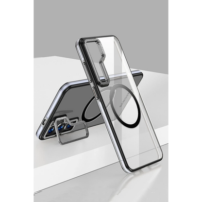 Joko Samsung Galaxy S24 Crystal Magsafe Kapak - Siyah