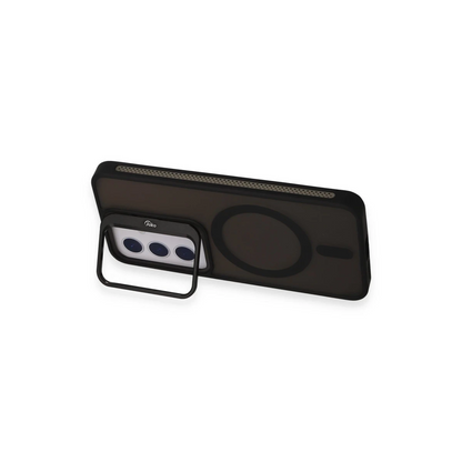 Joko Samsung Galaxy S24 Flet Lens Magsafe Kapak - Siyah