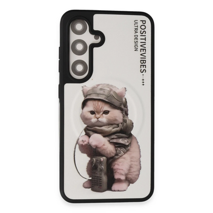 Joko Samsung Galaxy S24 Fun Magsafe Kapak - Beyaz