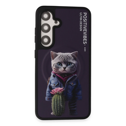 Joko Samsung Galaxy S24 Fun Magsafe Kapak - Derin Mor