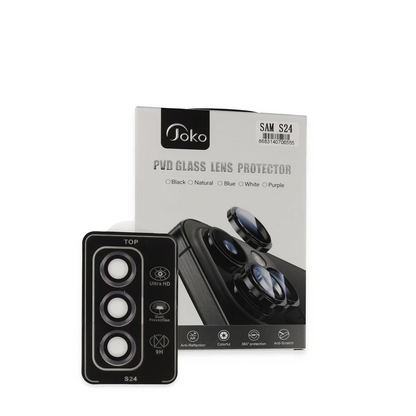 Joko Samsung Galaxy S24 PVD Metal Kamera Lens - Derin Mor