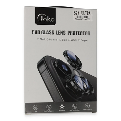Joko Samsung Galaxy S24 Ultra PVD Metal Kamera Lens - Derin Mor