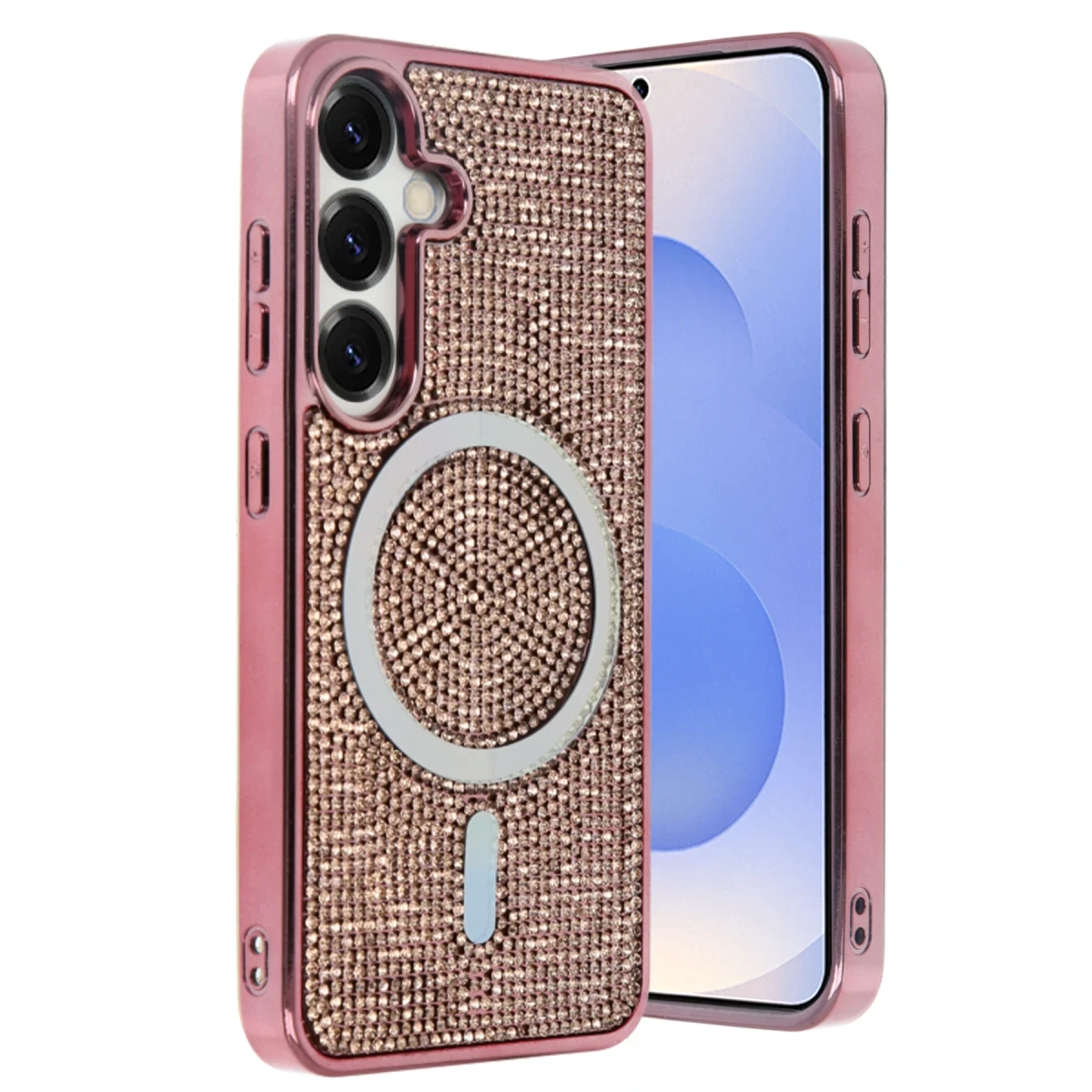 Joko Samsung Galaxy S25 Helen Magsafe Kapak - Pembe