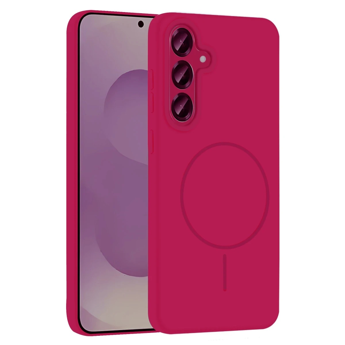 Joko Samsung Galaxy S25 Plus Kılıf Jully Magsafe Kapak - Pembe