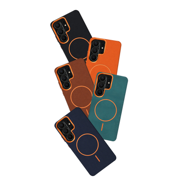 Joko Samsung Galaxy S25 Ultra Luno Deri Magsafe Kapak - Yeşil